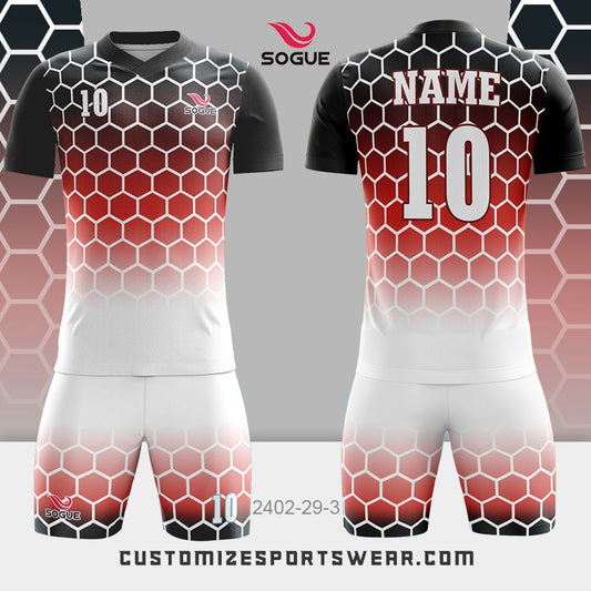 customized sublimation soccer uniform 497