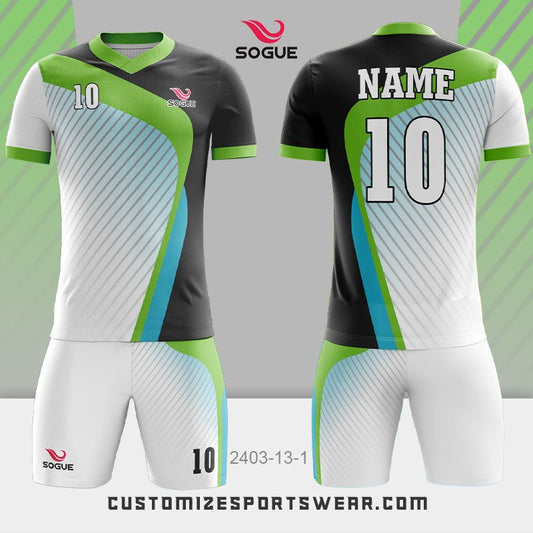 customized sublimation soccer uniform 499