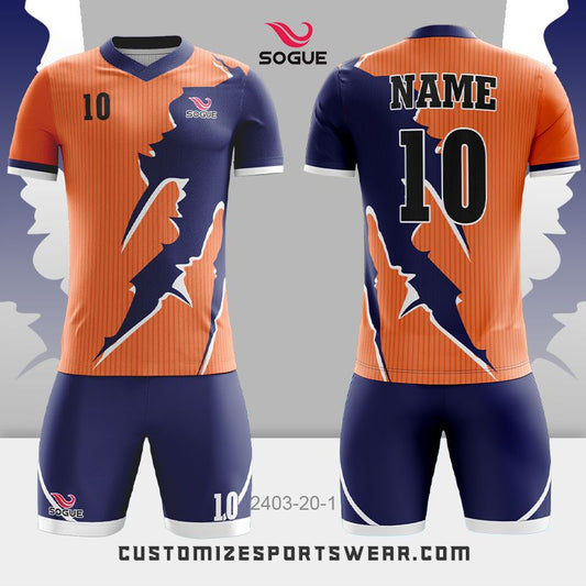 customized sublimation soccer uniform 507
