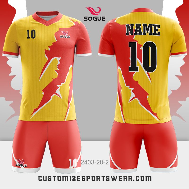 customized sublimation soccer uniform 508