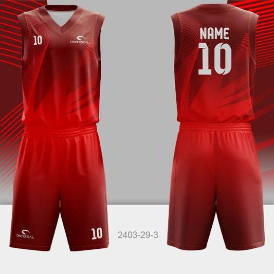 Customized Sublimation Basketball Uniform 308