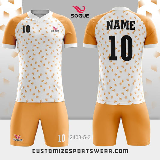 customized sublimation soccer uniform 525