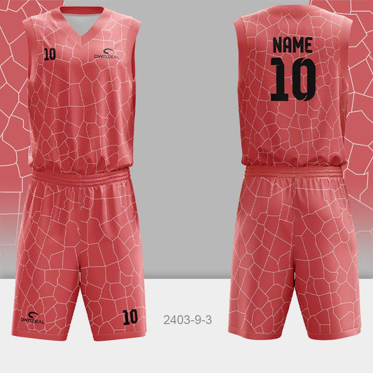Customized Sublimation Basketball Uniform 312