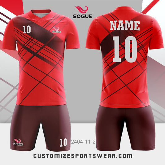 customized sublimation soccer uniform 536