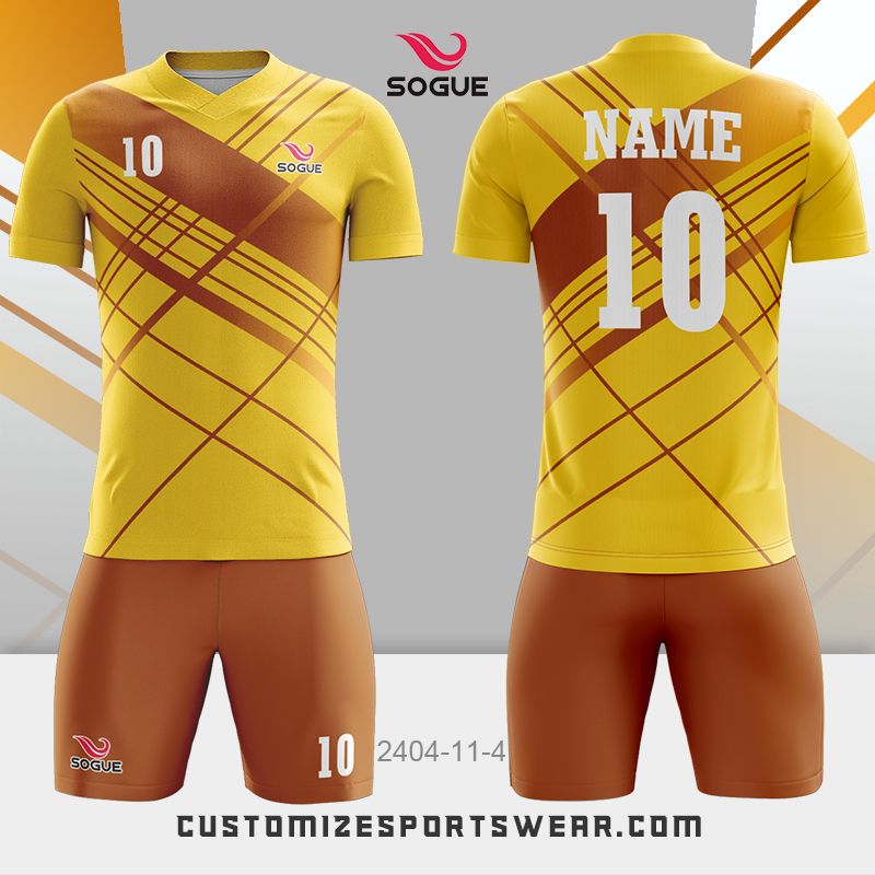 customized sublimation soccer uniform 538