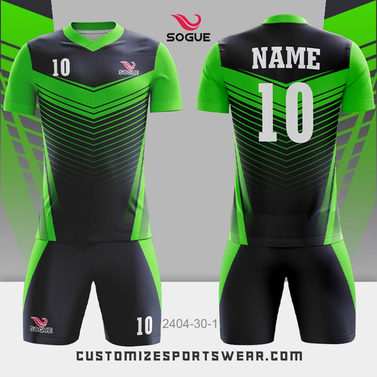 customized sublimation soccer uniform 547