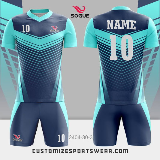 customized sublimation soccer uniform 549