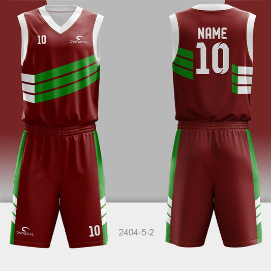 Customized Sublimation Basketball Uniform 323