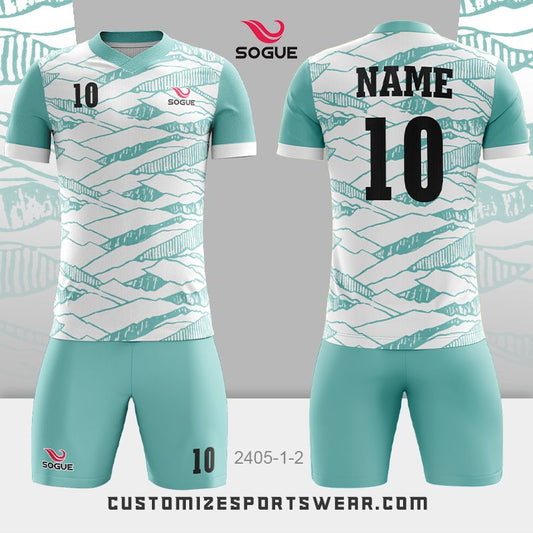 customized sublimation soccer uniform 552