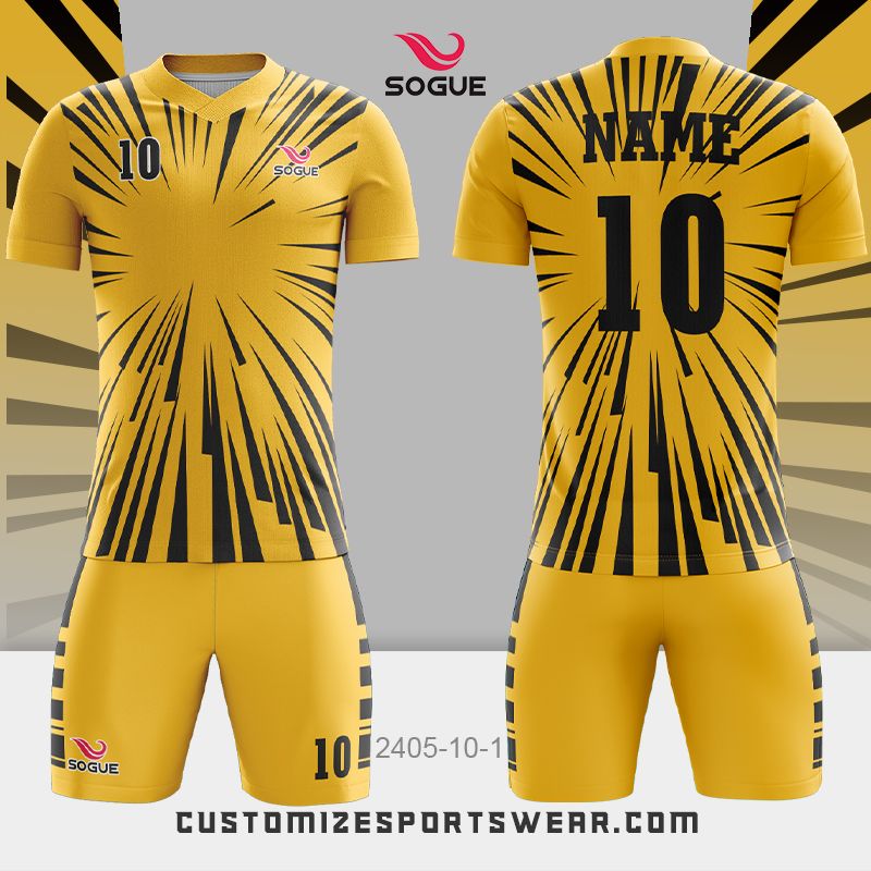 customized sublimation soccer uniform 555