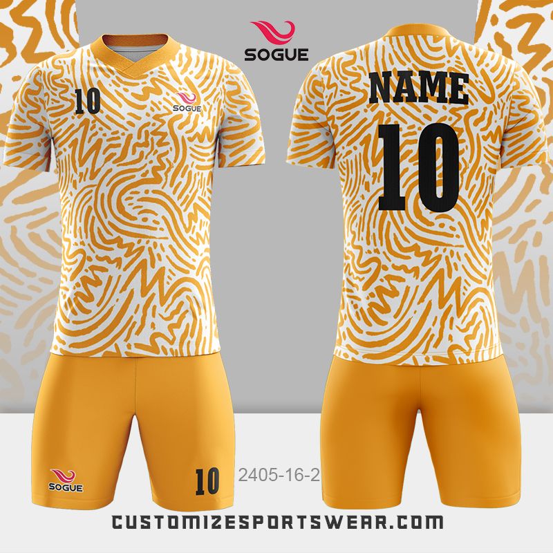 customized sublimation soccer uniform 564