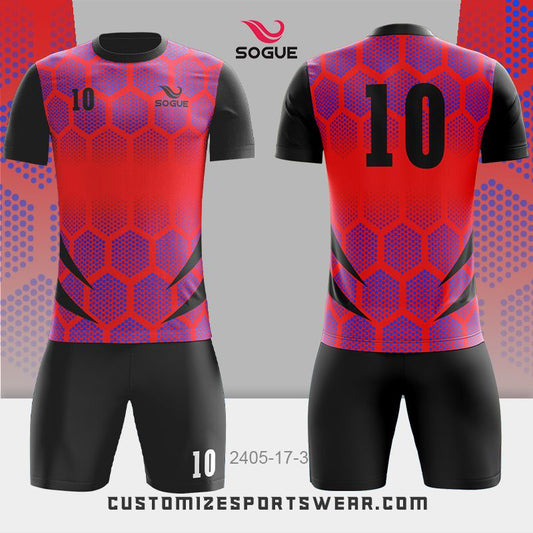 customized sublimation soccer uniform 569