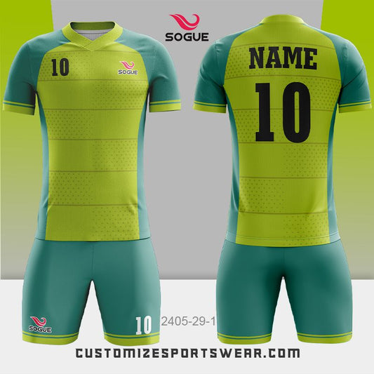 customized sublimation soccer uniform 579