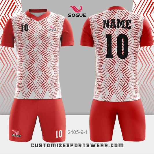 customized sublimation soccer uniform 587