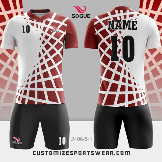 customized sublimation soccer uniform 591