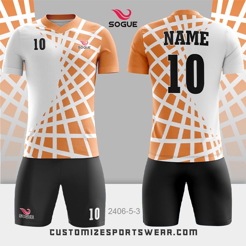 customized sublimation soccer uniform 593