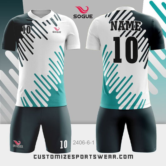 customized sublimation soccer uniform 595