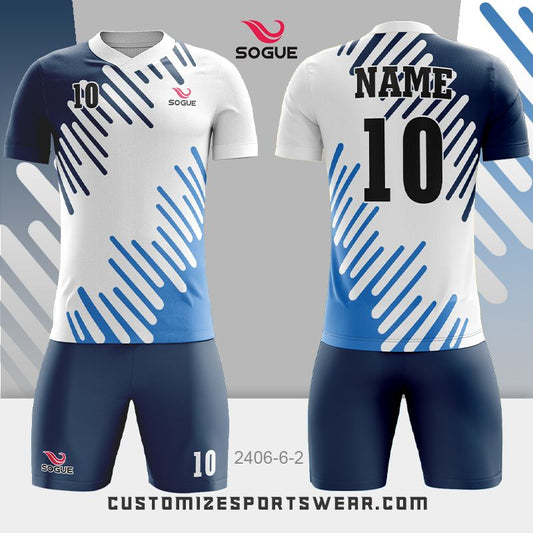 customized sublimation soccer uniform 596