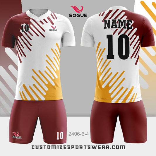 customized sublimation soccer uniform 598