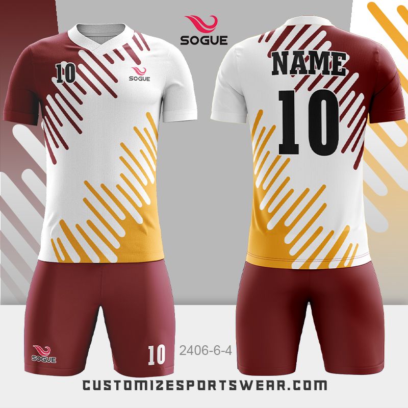 customized sublimation soccer uniform 598