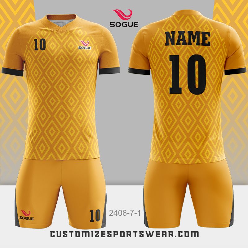 customized sublimation soccer uniform 599