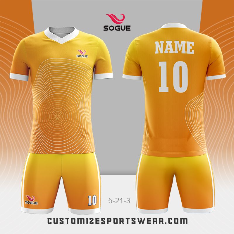 customized sublimation soccer uniform 609