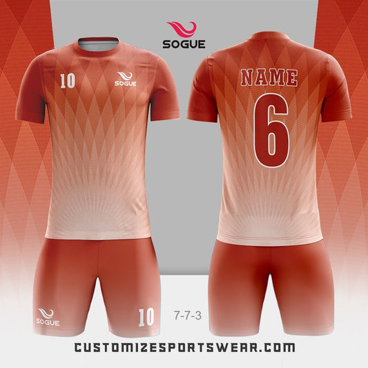 customized sublimation soccer uniform 649