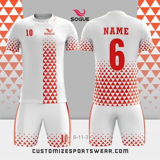customized sublimation soccer uniform 653