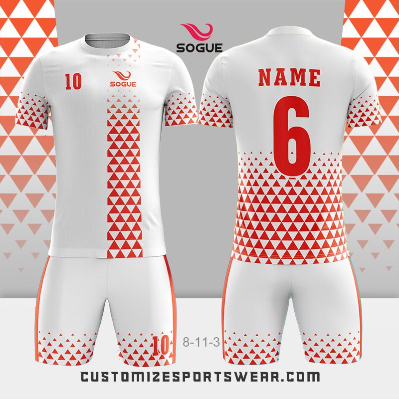 customized sublimation soccer uniform 653