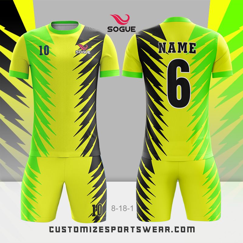 customized sublimation soccer uniform 655
