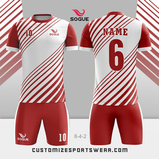 customized sublimation soccer uniform 664