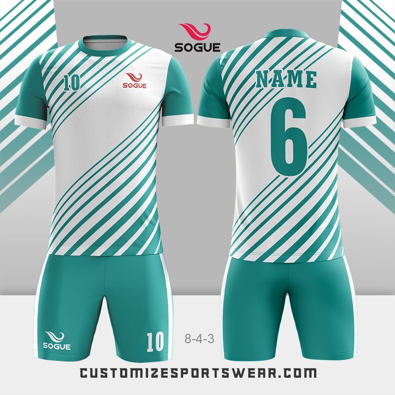 customized sublimation soccer uniform 665
