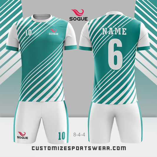 customized sublimation soccer uniform 666