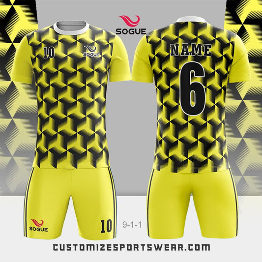 customized sublimation soccer uniform 667