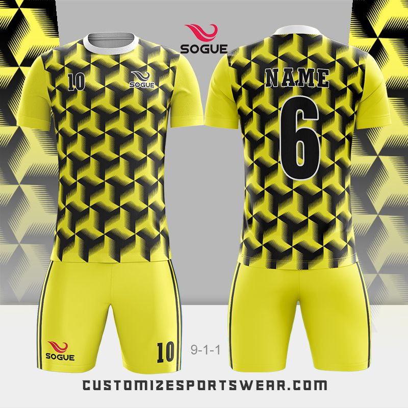 customized sublimation soccer uniform 667