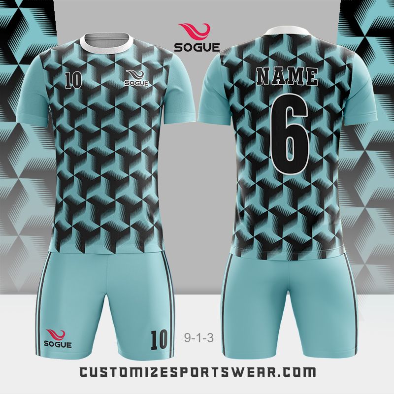 customized sublimation soccer uniform 669