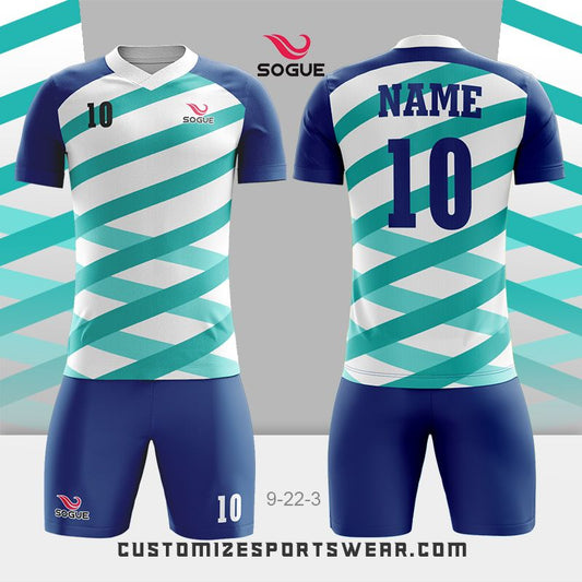 customized sublimation soccer uniform 677