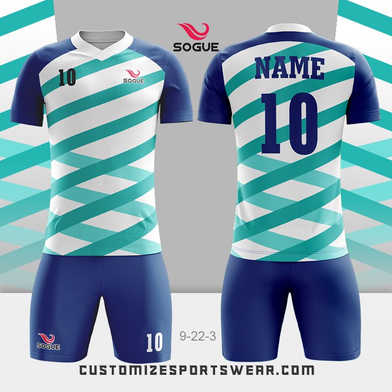 customized sublimation soccer uniform 677