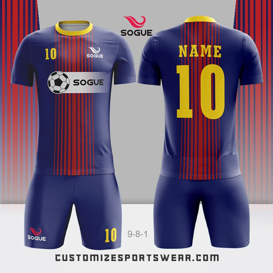 customized sublimation soccer uniform 683