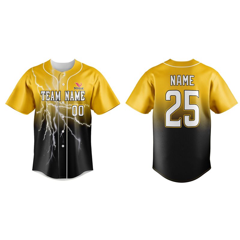 Customized Sublimation Baseball Jersey 008