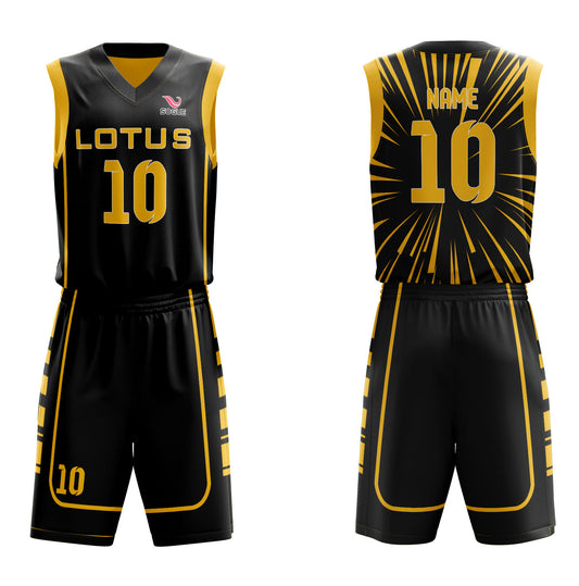 Customized Sublimation Basketball Uniform 008