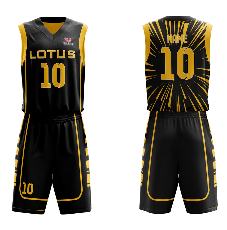 Customized Sublimation Basketball Uniform 008