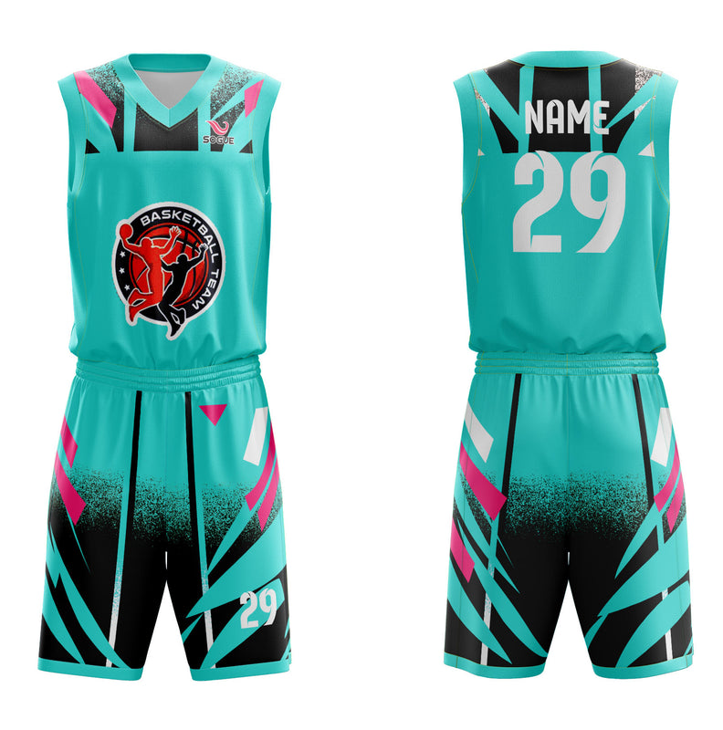 Customized Sublimation Basketball Uniform 007