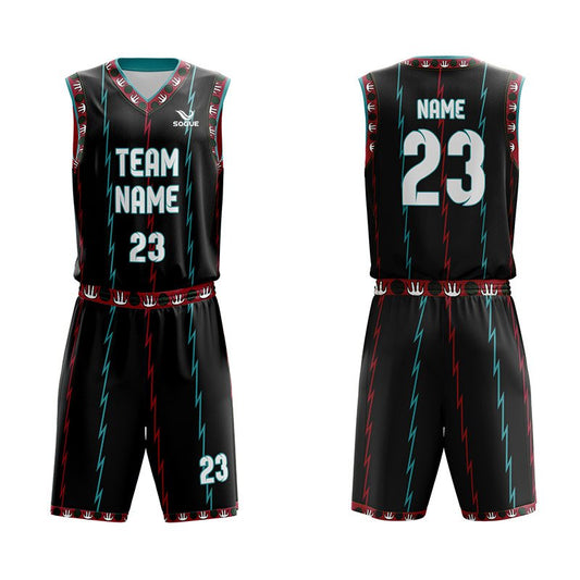 Customized Sublimation Basketball Uniform 004