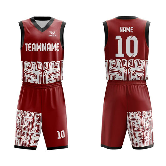 Customized Sublimation Basketball Uniform 002