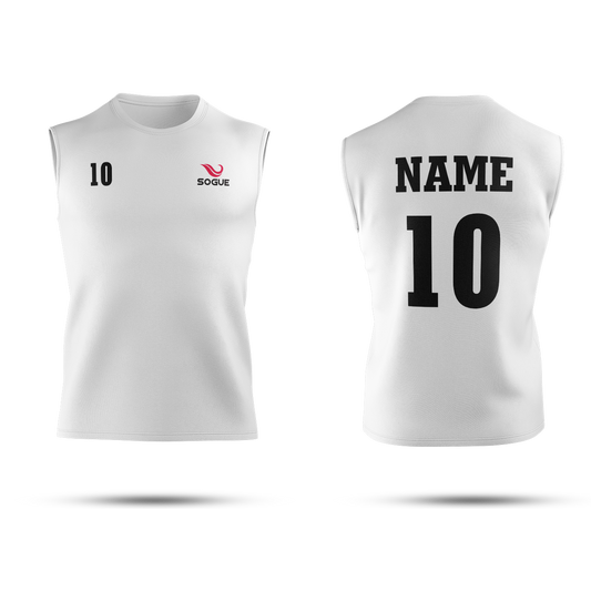 Sleeveless crew neck Soccer Jersey