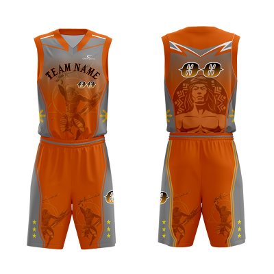 Customized Sublimation Basketball Uniform 005