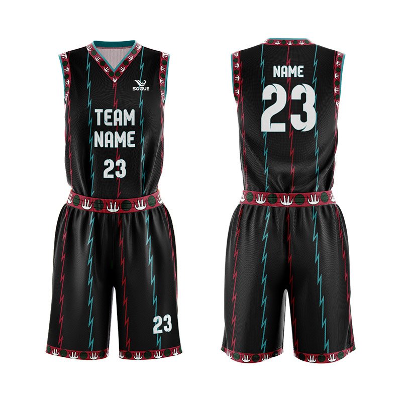 Customized Sublimation Basketball Uniform 003