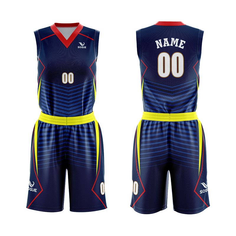 Customized Sublimation Basketball Uniform 007