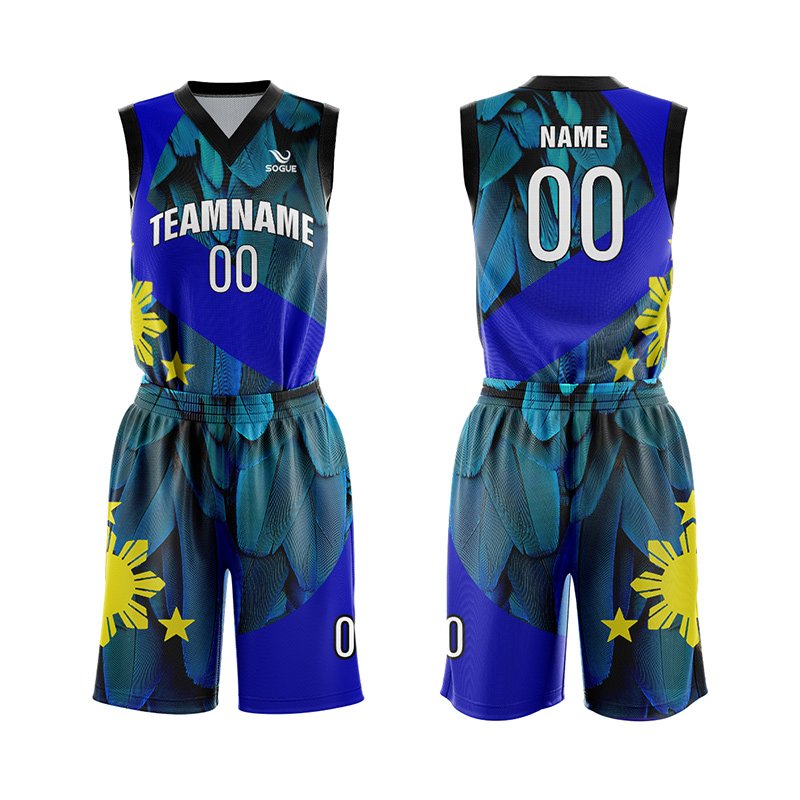 Customized Sublimation Basketball Uniform 001